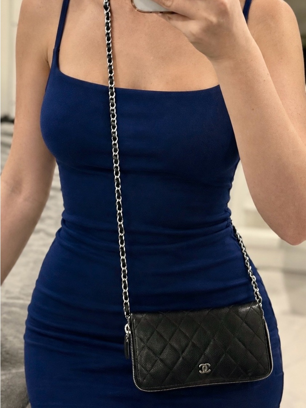 Chanel Wallet on Chain Crossbody Black